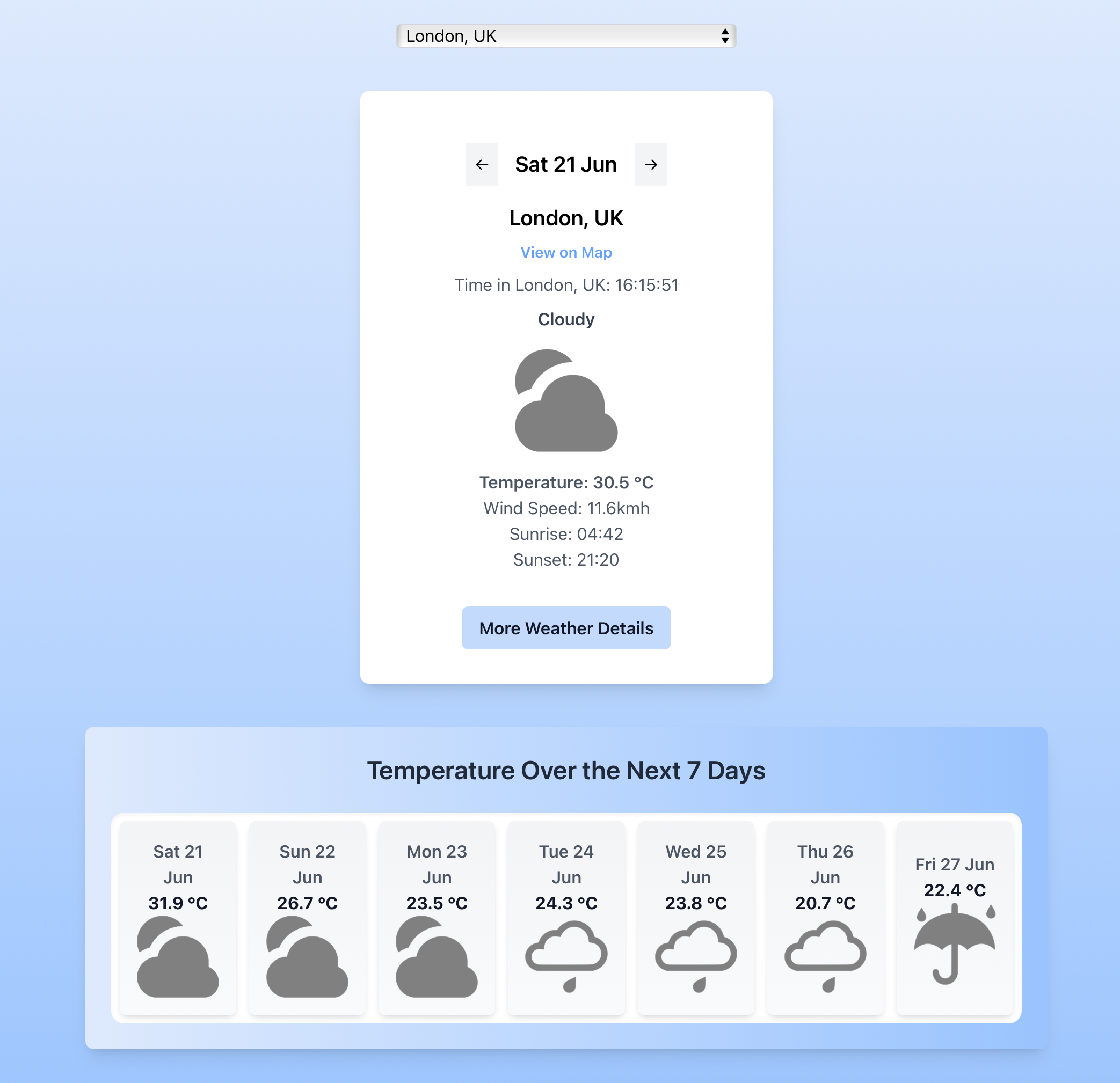 Weather App